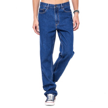 OEM Billig Jeans Männer Grundlegende Denim Blue Jeans Hosen